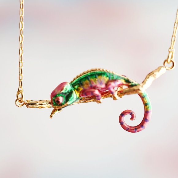 BNW Bill skinner chameleon necklace - Picture 11 of 13